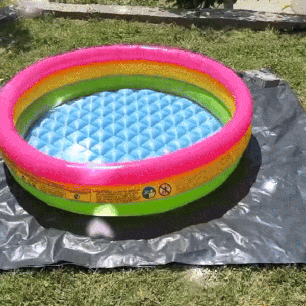 Piscină cu podea gonflabilă